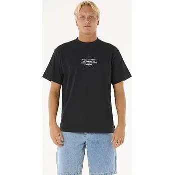 tričko Rip Curl RAW ENERGY STAR TEE Black velikost XL