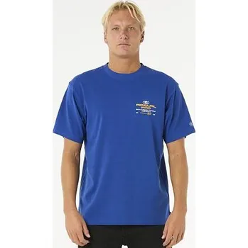 Pánská móda tričko Rip Curl RIP CURL PRO 25 EVENT TEE Electric Cobalt velikost L