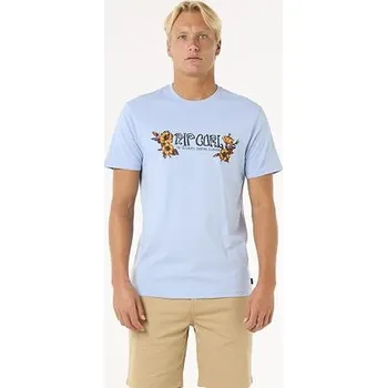 Pánské tričko tričko Rip Curl PARADISE TEE Ice Blue velikost M