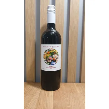 Víno Cuvée J 2023, moravské zemské víno, Vinařství Salajka, suché