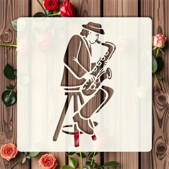 TE production Šablona SAXOFONISTA