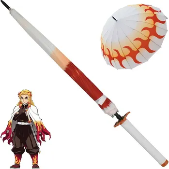 Deštník Jolly Anime deštník Kyojuro Rengoku "RENGOKU FLAMES" - Demon Slayer