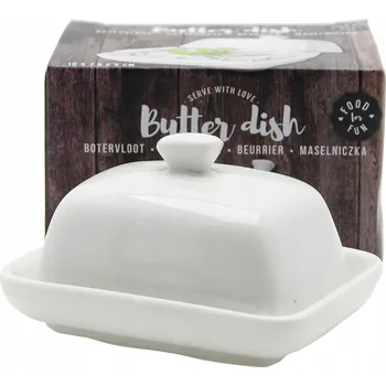 Máslenka Máslenka MPLCo porcelánová bílá