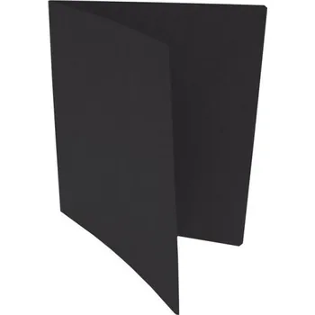 Mapa 250 A4 prešpán bez klop černá