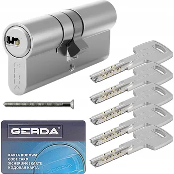 Vložka do dveří Vložka do dveří zámek Gerda EVO nikl 30/40