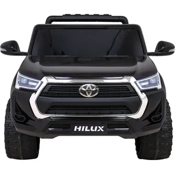 Dětské elektrovozidlo Dětské elektrické auto TOYOTA Hilux 4x4 s dálkovým ovládáním – černé