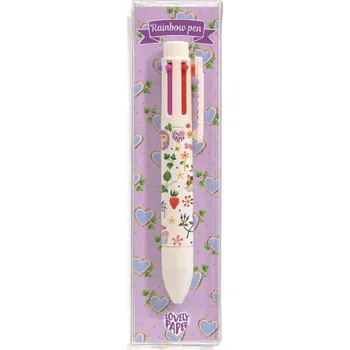 Hračka pro nejmenší Djeco Duhové šestibarevné pero Aiko