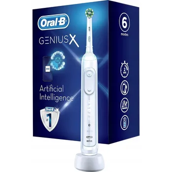 Elektrický zubní kartáček Elektrický zubní kartáček Oral-B Genius X Limited PRFZ7-White