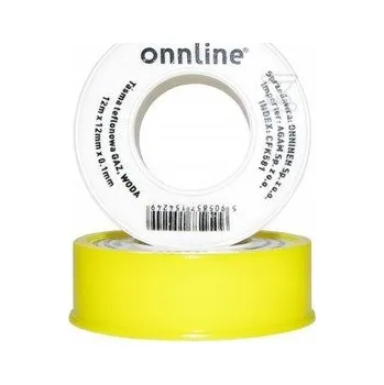 Izolační páska Teflonová páska 12 m x 12 mm x 0,1 mm pro PLYN a VODU