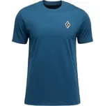 Black Diamond Heritage Alpinist SS Tee Men Indigo modrá L