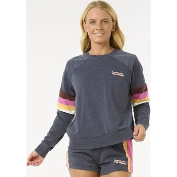 Pánská mikina Mikina Rip Curl LAS DALIAS RAGLAN CREW Navy velikost L