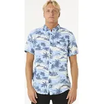 košile Rip Curl DREAMER BARREL KILLA S/S SHIRT Sky Blue velikost M