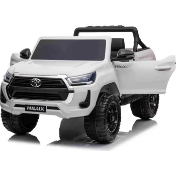 Dětské elektrovozidlo Mamido Elektrické autíčko Toyota Hilux bílé
