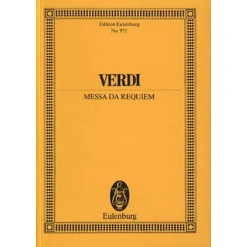 Giuseppe Verdi: Messa da Requiem (noty, studijní partitura)