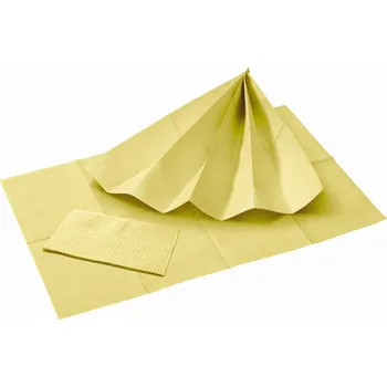 Vyšetřovací rukavice AKZENTA Bryndáky TOP SAFE Towel Barva: Žlutá