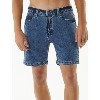 Pánské kraťasy šortky Rip Curl CLASSIC SURF DENIM WALKSHORT Tidal Blue velikost 32
