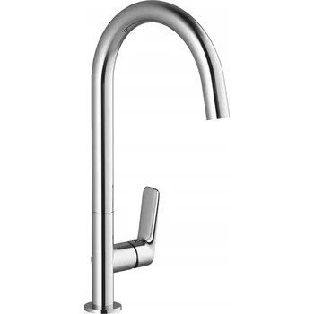 Vodovodní baterie Vanová baterie páková na okraj vany Ravak Clasic stříbrná