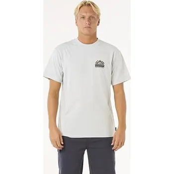 Pánské tričko tričko Rip Curl VAPORCOOL SEARCH TREK TEE Iced Grey velikost M