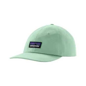 Čepice Patagonia P-6 Label Trad Cap Rinsed Green zelená