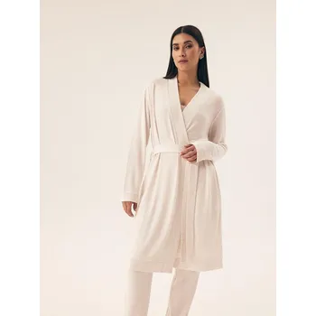 Dámský župan Henderson Dámský župan 43014 Boar S-2XL prašná růže L