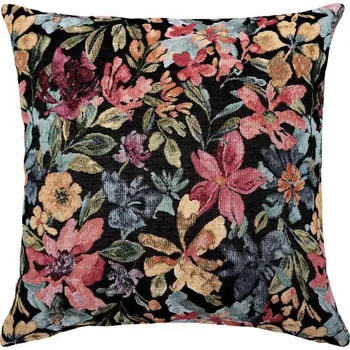 Polštář SCANquilt povlak SOFA clementine černá 45 x 45 cm