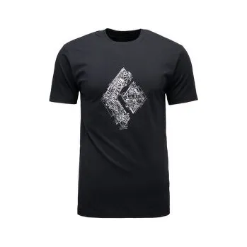 Black Diamond Engineered Diamond SS Tee Men Black černá S