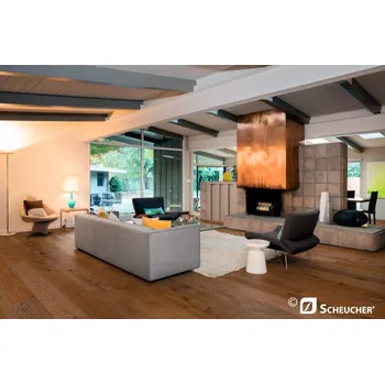 dřevěná podlaha Scheucher Dřevěná podlaha - Dub pařený coupal valletta, olej natura, prkno 140 Woodflor (Scheucher)