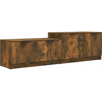 Televizní stolek TV stolek dub 158,5x36x45 cm