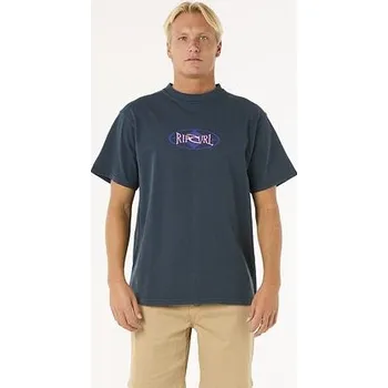 Pánské tričko tričko Rip Curl HERITAGE OVAL TEE Dark Navy velikost XXL