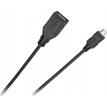 Datový kabel USB kabel Cabletech KPO3966-0.2 0,2 m černý