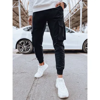 Černé tepláky s kapsami UX4303 Velikost: 2XL