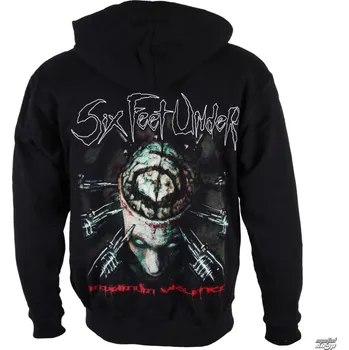 Pánská mikina mikina s kapucí pánské Six Feet Under - Maximum Violence - ART WORX - 087508-001 - M