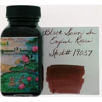 Noodler's univerzální inkoust 10 ml vzorek, Black Swan in English Roses