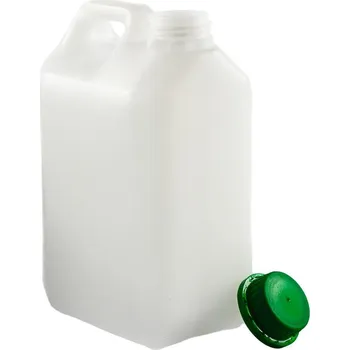 Kanystr Kanystr HDPE 5L + víčko s plombou, zelený
