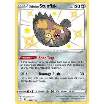 Karetní hra Galarian Stunfisk SV088/SV122 - Shining Fates