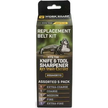 Work Sharp Assorted Belt Kit - Ken Onion Edition WSSAKO81113 5 ks