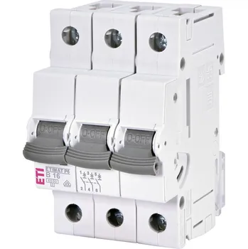 Jistič Jistič ETI Etimat 3pól 6 kA B 16 A