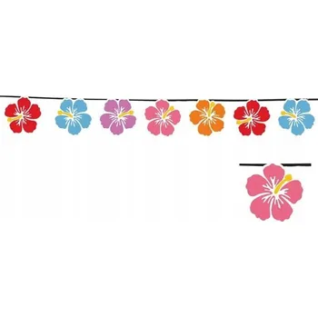 Girlanda Tropické květiny 300 cm Narozeniny