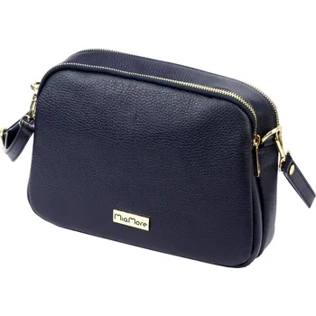 Kožená kabelka MiaMore modrá KZ2253871