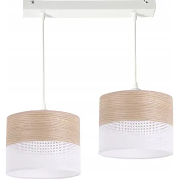 Závěsné svítidlo Skylighting Dýha Světlý Dub 2-bodové světlo E27