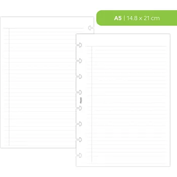 Diář Fleppi Náplň do diáře - úkolové listy Vyberte velikost náplně: A5 - 8 disků / Filofax Notebook