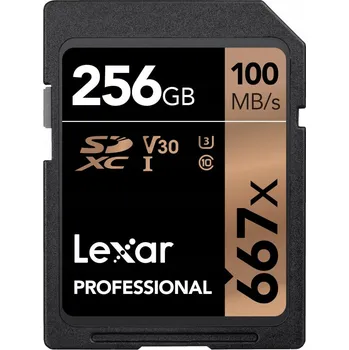 Paměťová karta SD karta Lexar 256 GB