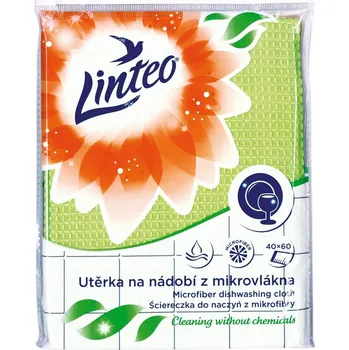 Linteo Utěrka na nádobí z mikrovlákna 40 x 60 cm mix barev