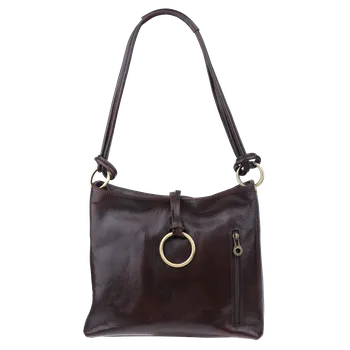 Kabelka NovaKabelka.cz Kožená italská kabelka Veroncia Cafe