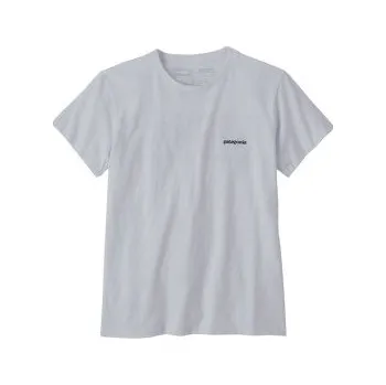 Dámské tričko Patagonia P-6 Logo Responsibili-Tee Women White bílá XS