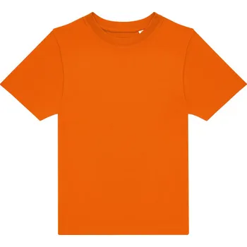 pracovní tričko B&C Tričko B&C E150 kids, krátký rukáv, dětské COT01009T23561-orange Oranžová 3-4