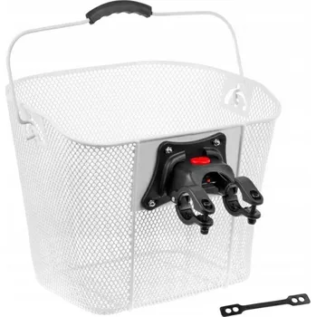 Košík na láhev Přední košík na kolo sportown KAT63036 bílý