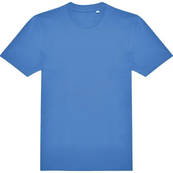 pracovní tričko B&C Tričko B&C E220 z těžké bavlny, krátký rukáv, pánské COT01011Tzm902-lake blue M Modrá lake