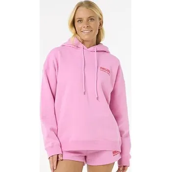Pánská móda Mikina Rip Curl SURF PUFF HERITAGE HOOD Pink velikost S