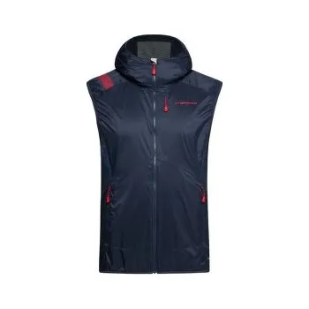 Pánská vesta La Sportiva ACROSS LITE VEST Men Night Sky/Mountain Red modrá M
